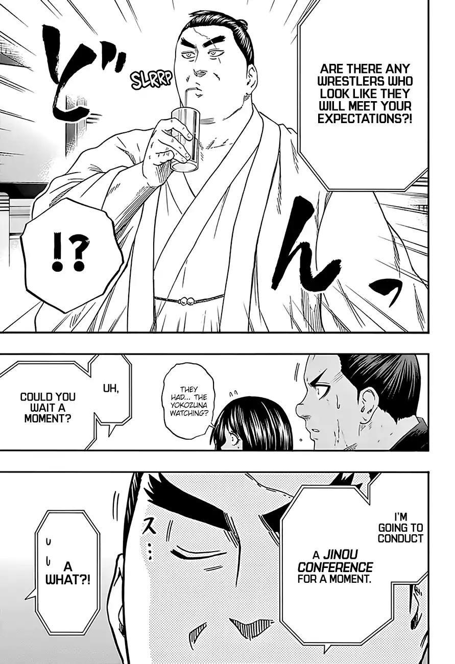 Hinomaru Zumou Chapter 191 page 15 - Chapter 191: The 48th Jinou Conference