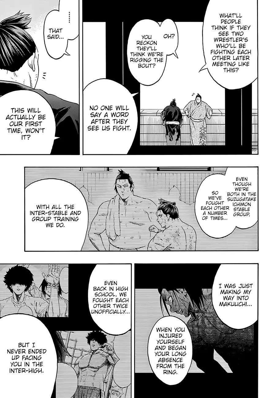 Hinomaru Zumou Chapter 192 page 16 - Chapter 192: The September Tournament Begins!!