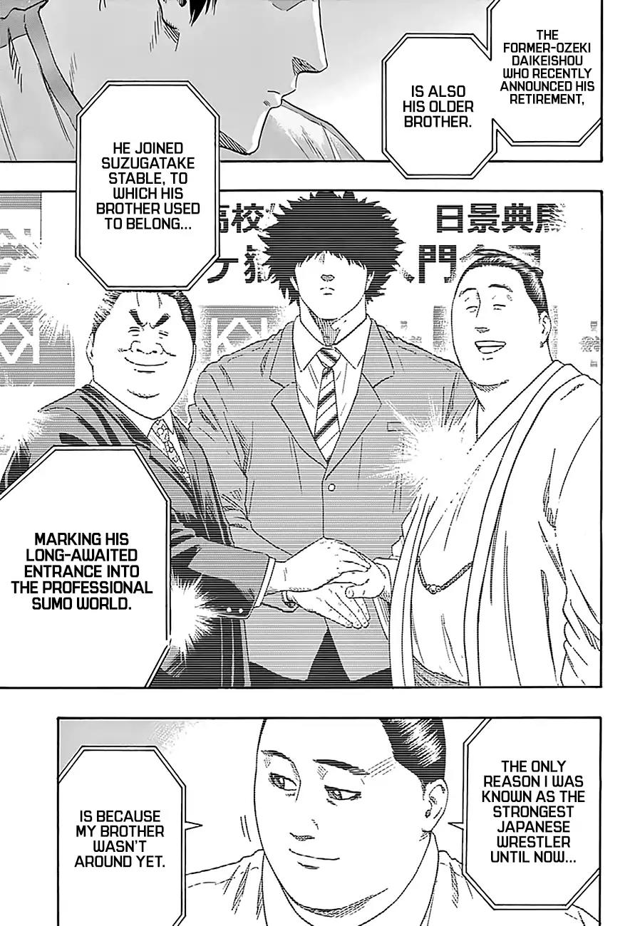 Hinomaru Zumou Chapter 192 page 6 - Chapter 192: The September Tournament Begins!!