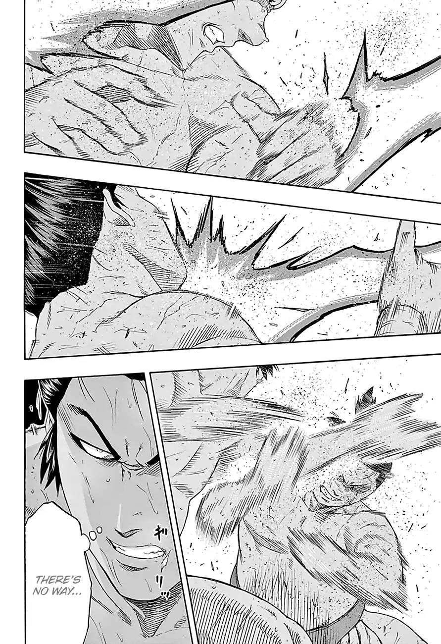 Hinomaru Zumou Chapter 194 page 4 - Chapter 194: Onimaru Kunitsuna VS. Oodenta Mitsuyo, Destruction