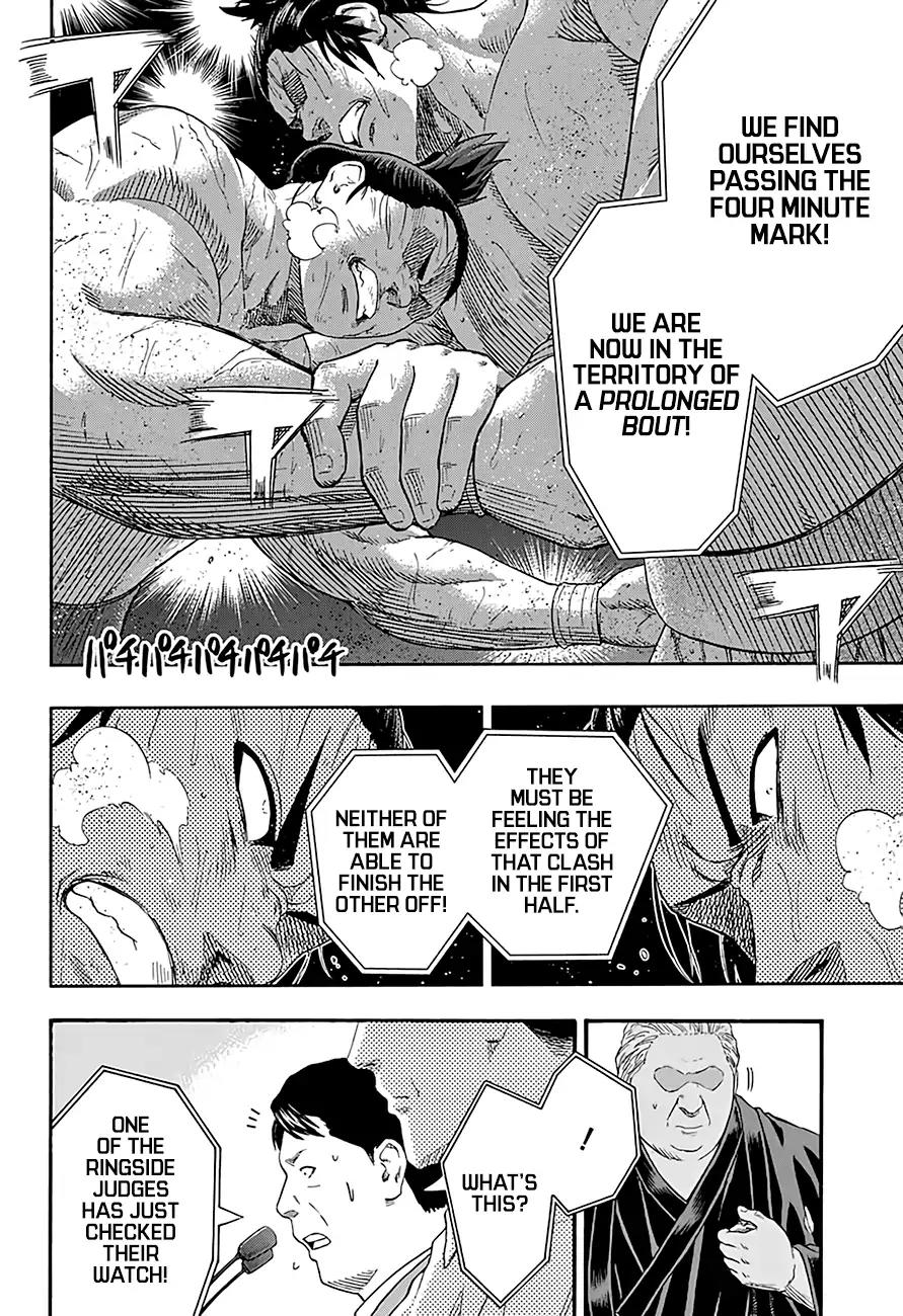 Hinomaru Zumou Chapter 195 page 10 - Chapter 195: Onimaru Kunitsuna VS. Oodenta Mitsuyo, Flash