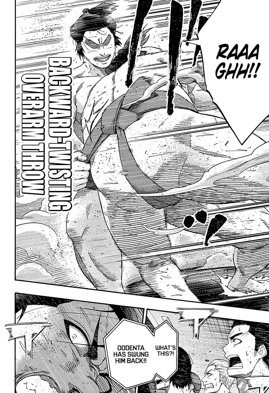 Hinomaru Zumou Chapter 195 page 4 - Chapter 195: Onimaru Kunitsuna VS. Oodenta Mitsuyo, Flash