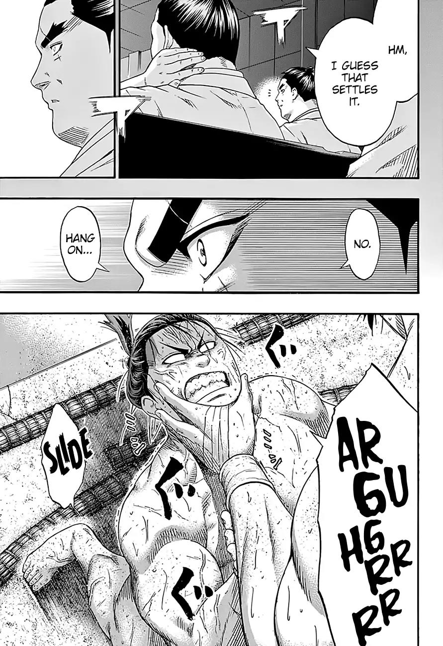 Hinomaru Zumou Chapter 196 page 9 - Chapter 196: Onimaru Kunitsuna VS. Oodenta Mitsuyo, Observation