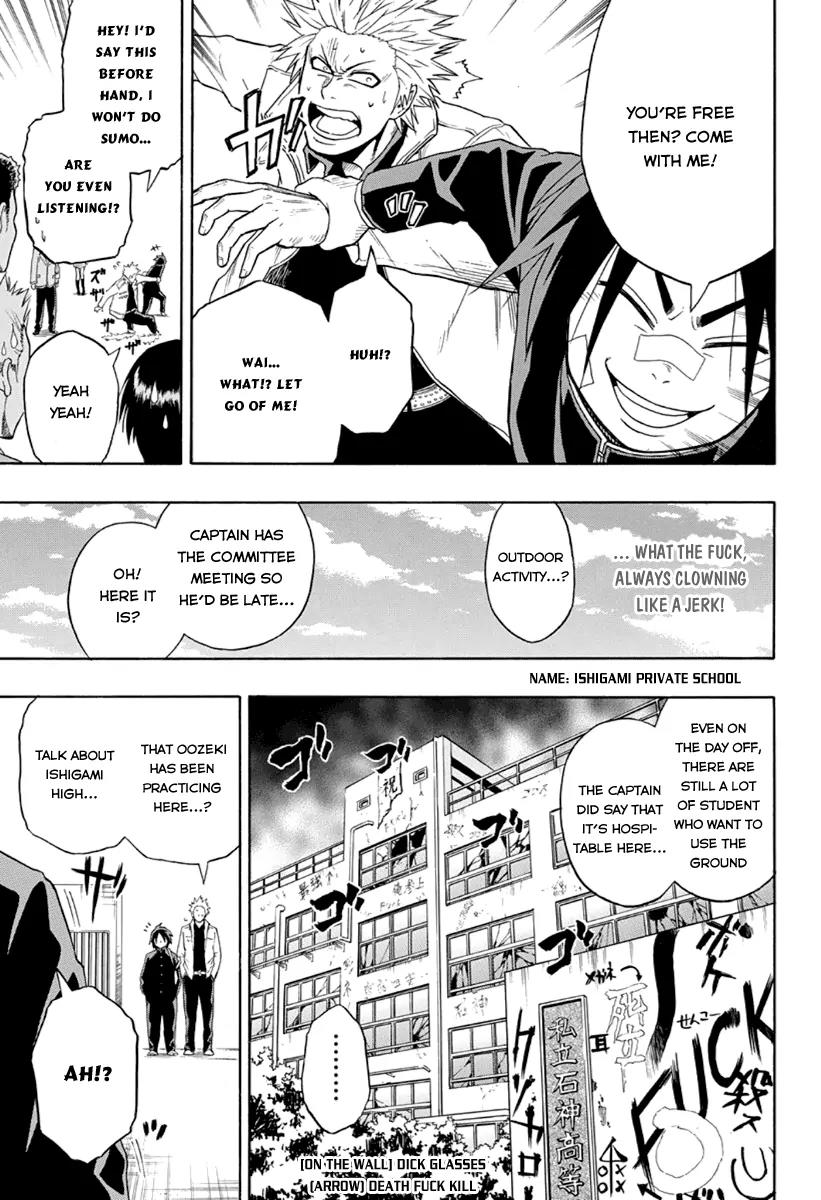 Hinomaru Zumou Chapter 2 page 11 - Chapter 2: Maru the Demon