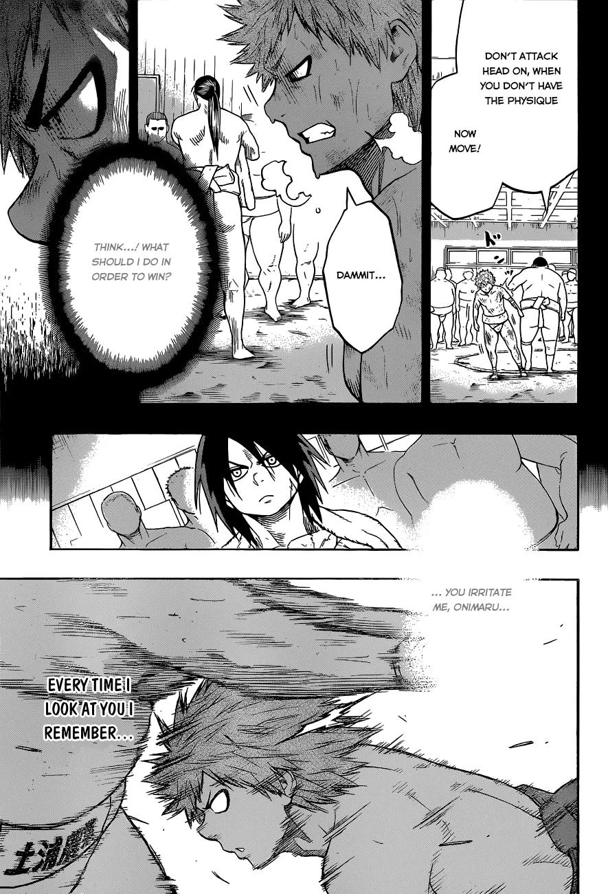 Hinomaru Zumou Chapter 20 page 10 - Chapter 20: The two men with small stature and their two answers