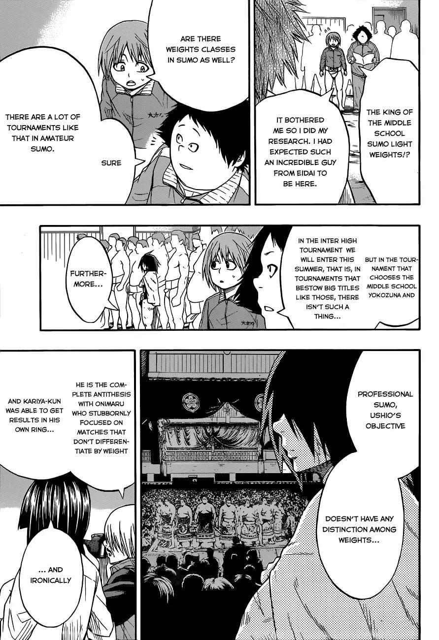 Hinomaru Zumou Chapter 20 page 6 - Chapter 20: The two men with small stature and their two answers