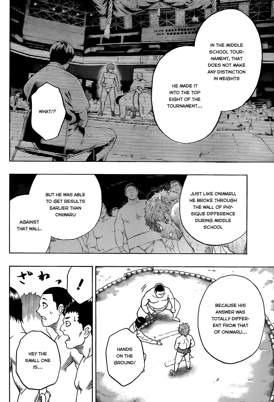 Hinomaru Zumou Chapter 20 page 7 - Chapter 20: The two men with small stature and their two answers