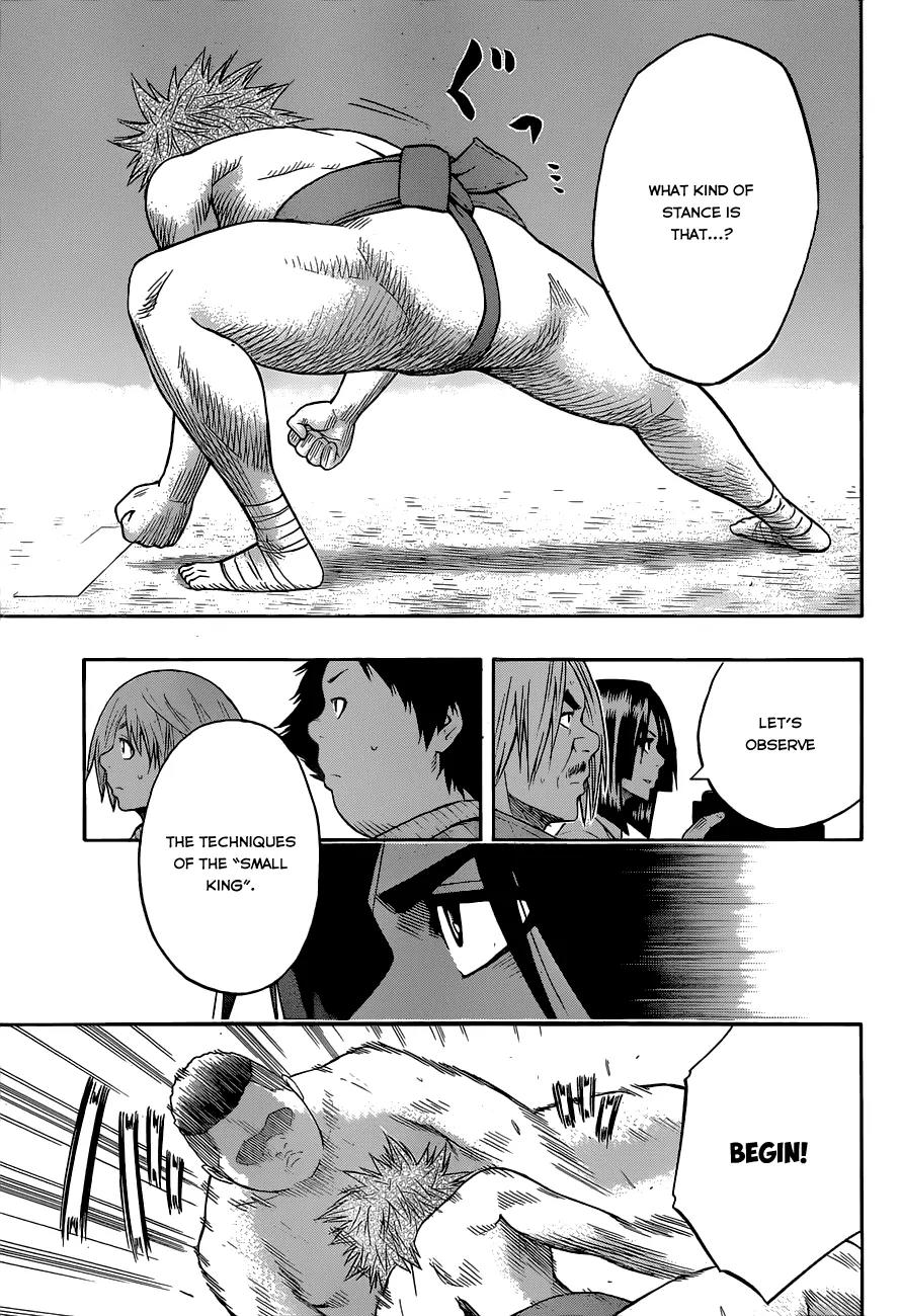 Hinomaru Zumou Chapter 20 page 8 - Chapter 20: The two men with small stature and their two answers