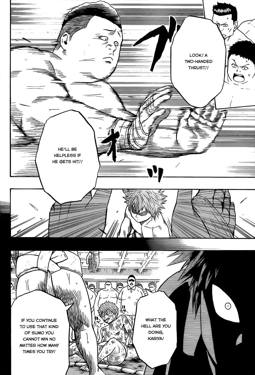 Hinomaru Zumou Chapter 20 page 9 - Chapter 20: The two men with small stature and their two answers