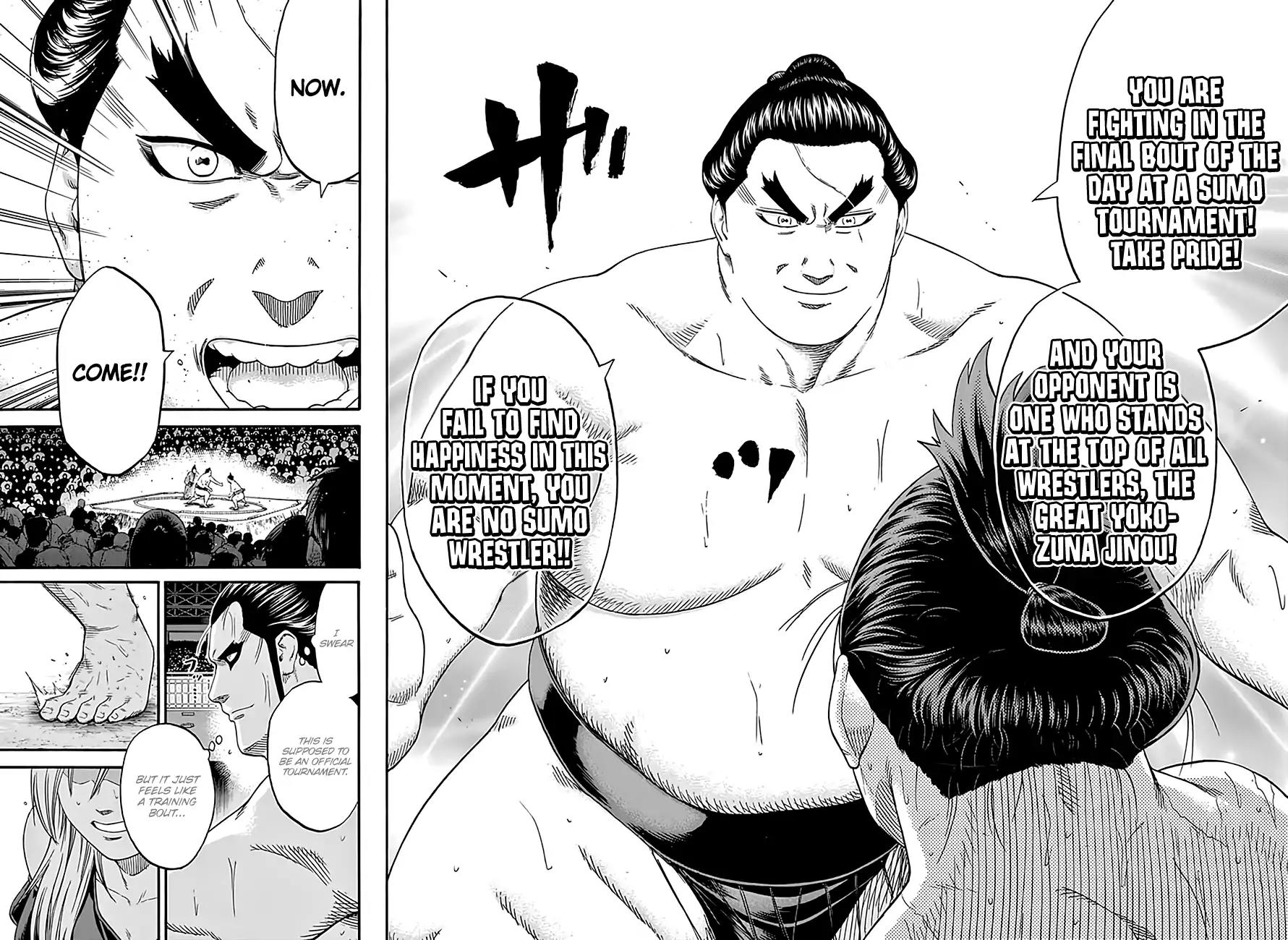 Hinomaru Zumou Chapter 200 page 18 - Chapter 200: Jinou And The Defendant, Onimaru Kunitsuna