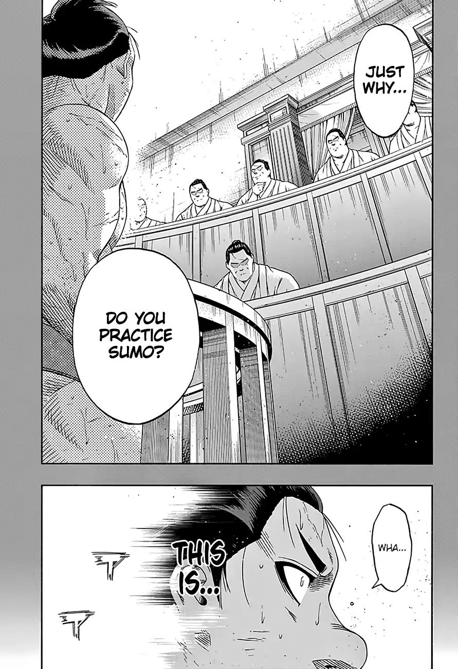 Hinomaru Zumou Chapter 200 page 3 - Chapter 200: Jinou And The Defendant, Onimaru Kunitsuna