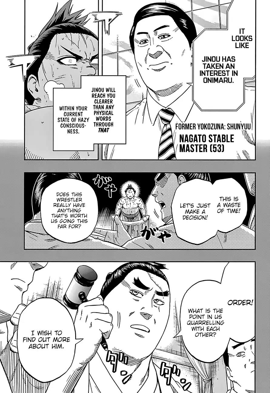 Hinomaru Zumou Chapter 200 page 5 - Chapter 200: Jinou And The Defendant, Onimaru Kunitsuna