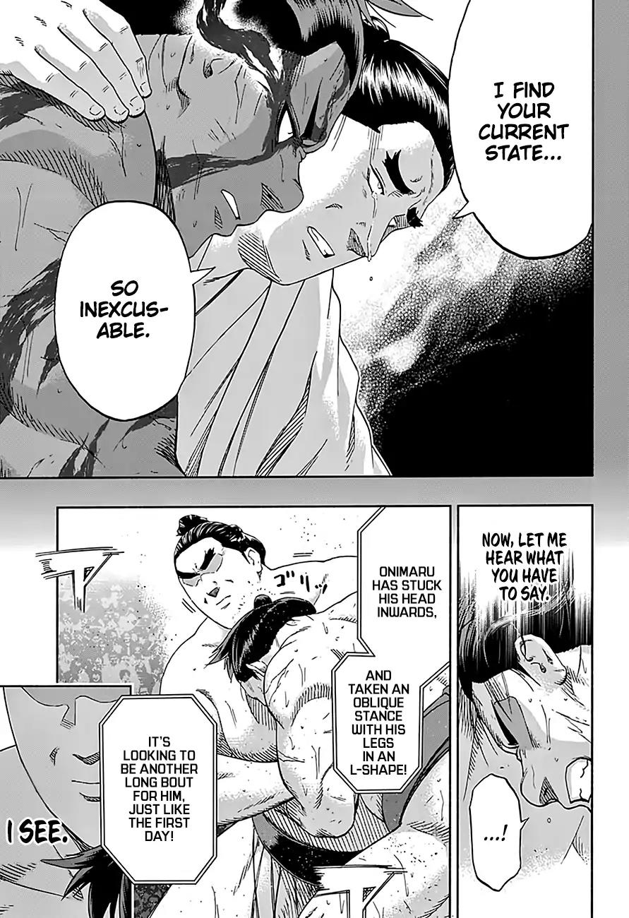 Hinomaru Zumou Chapter 200 page 7 - Chapter 200: Jinou And The Defendant, Onimaru Kunitsuna