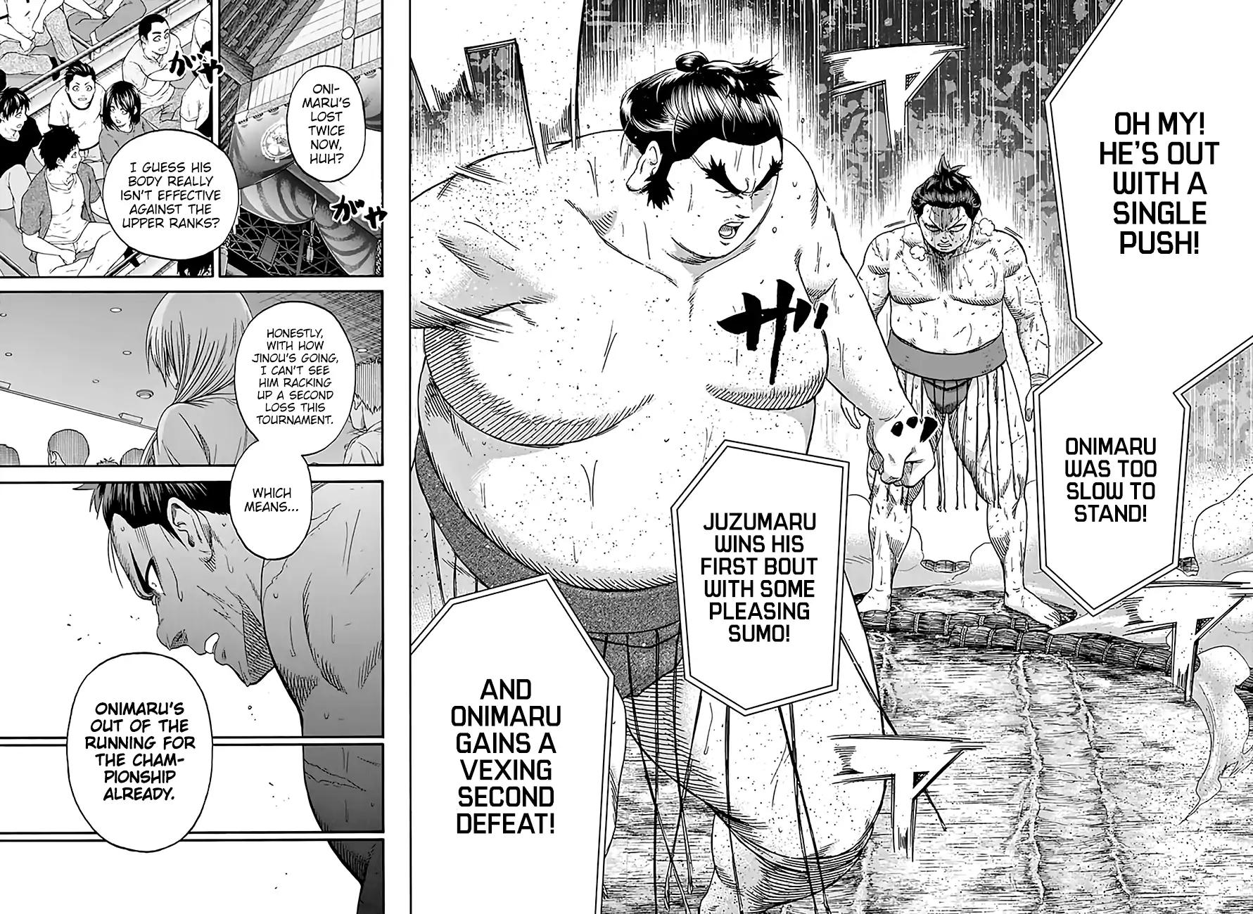 Hinomaru Zumou Chapter 202 page 12 - Chapter 202