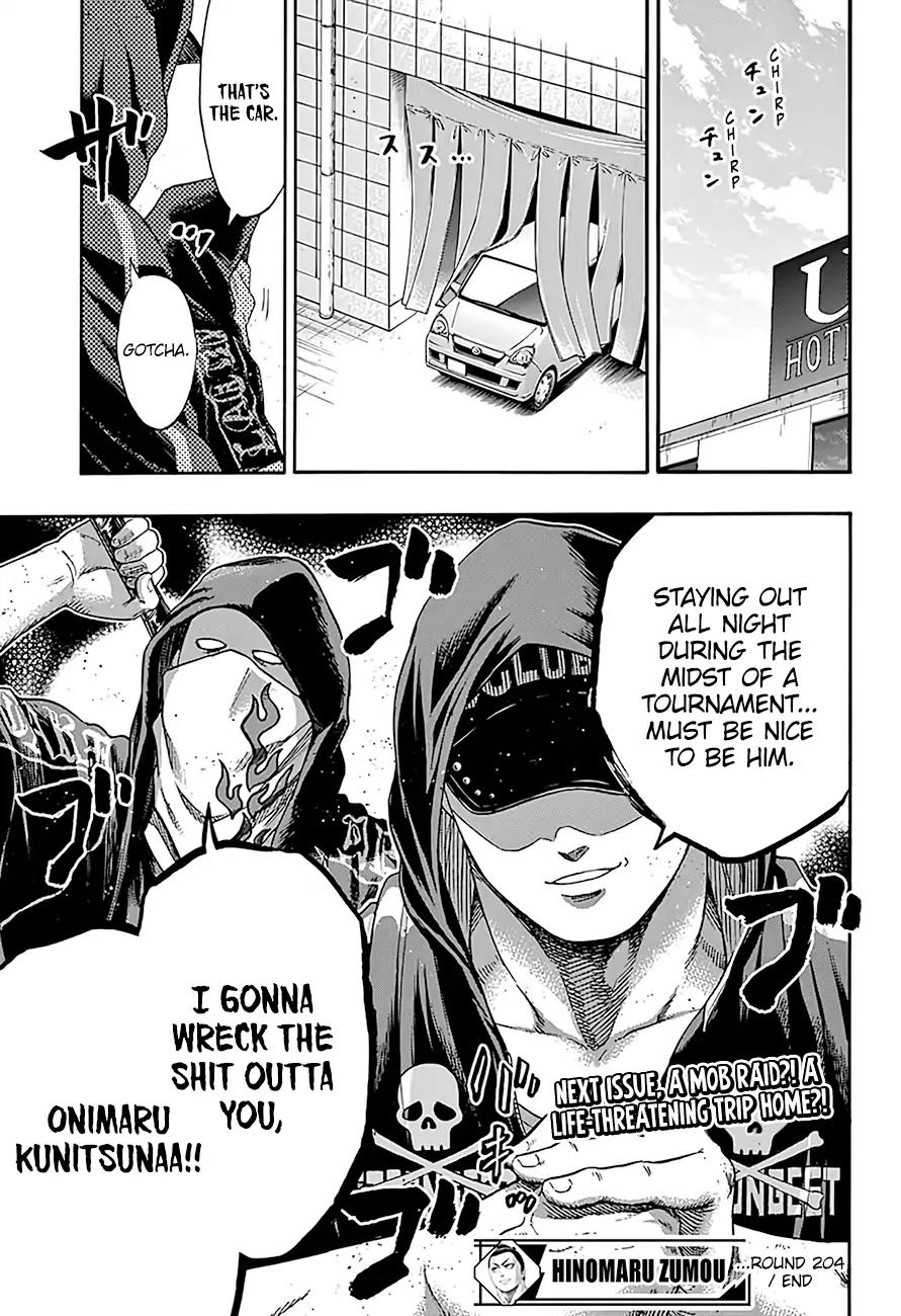 Hinomaru Zumou Chapter 204 page 20 - Chapter 204