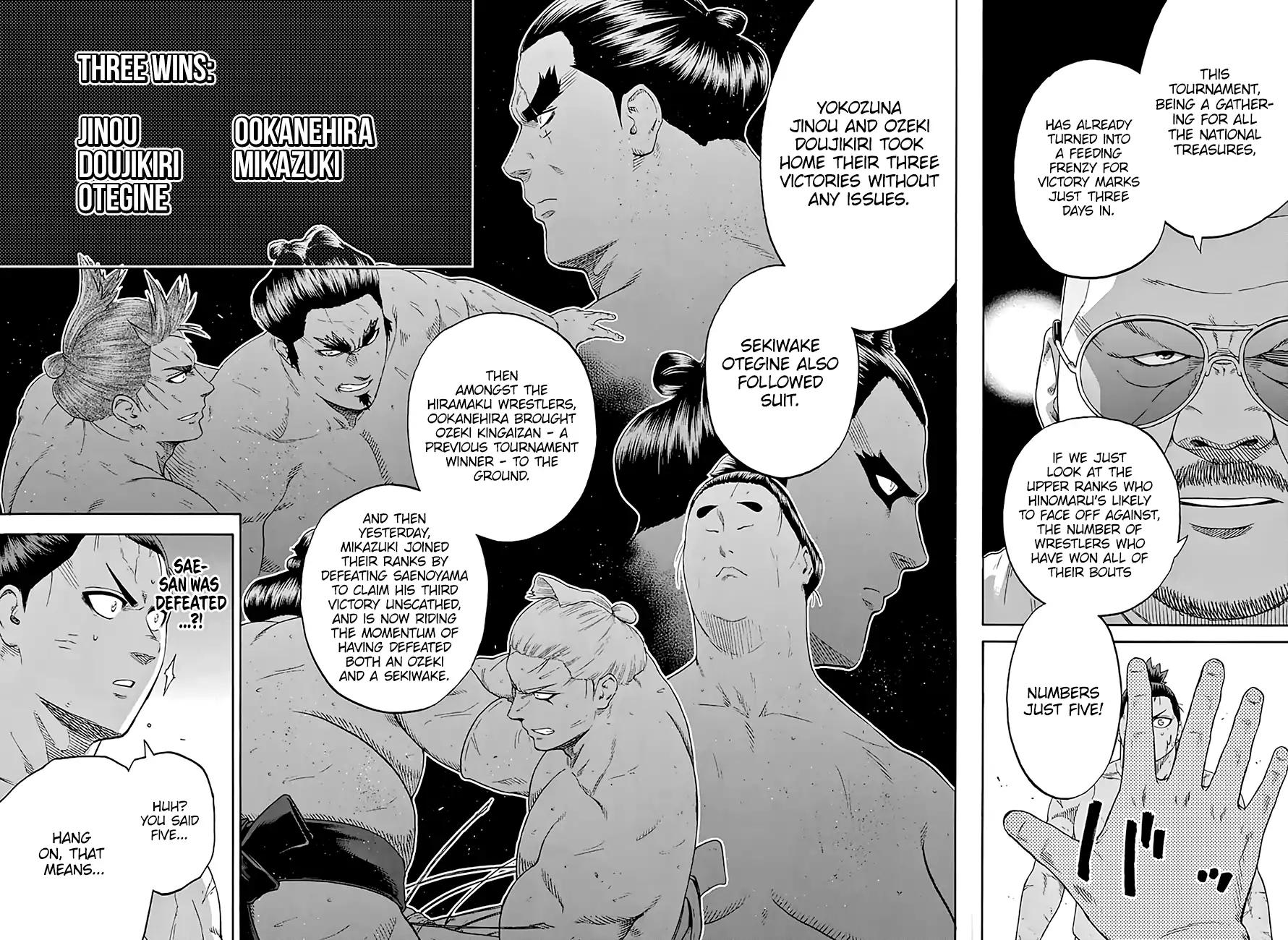 Hinomaru Zumou Chapter 206 page 7 - Chapter 206