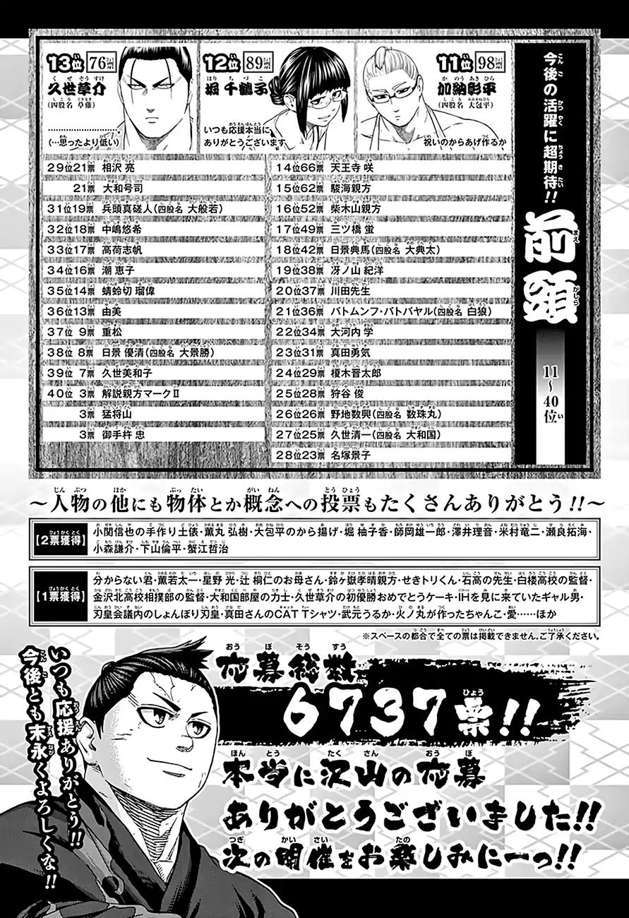 Hinomaru Zumou Chapter 207 page 22 - Chapter 207