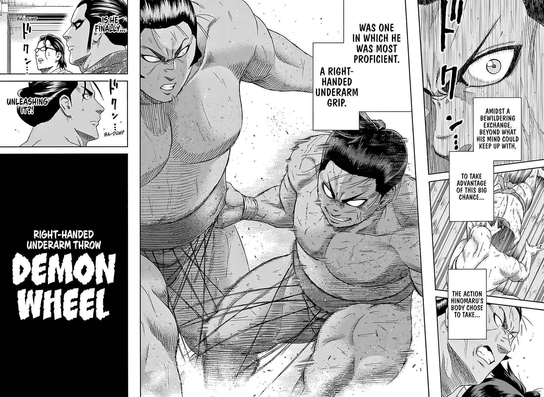 Hinomaru Zumou Chapter 208 page 14 - Chapter 208