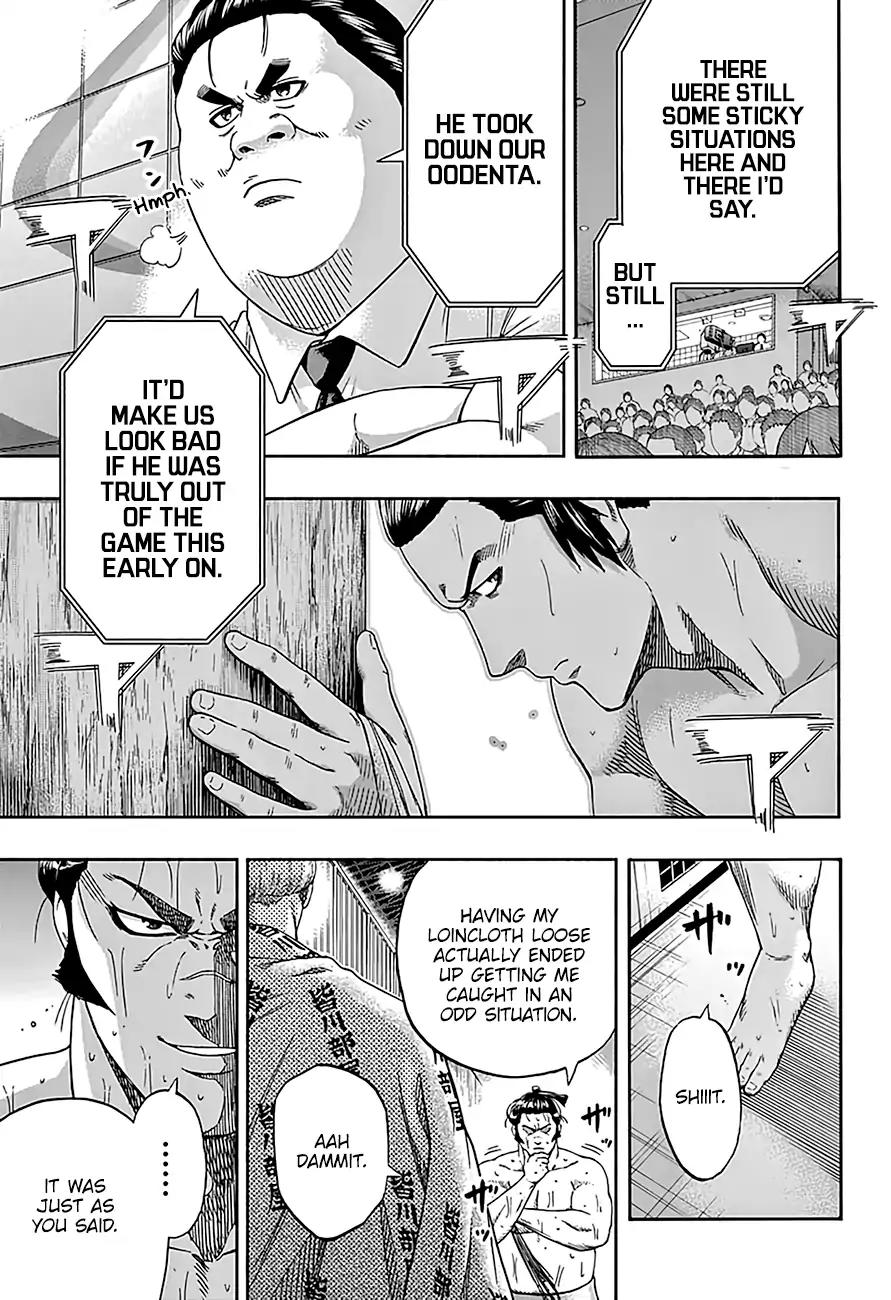 Hinomaru Zumou Chapter 209 page 12 - Chapter 209: Signalling The CounterAttack