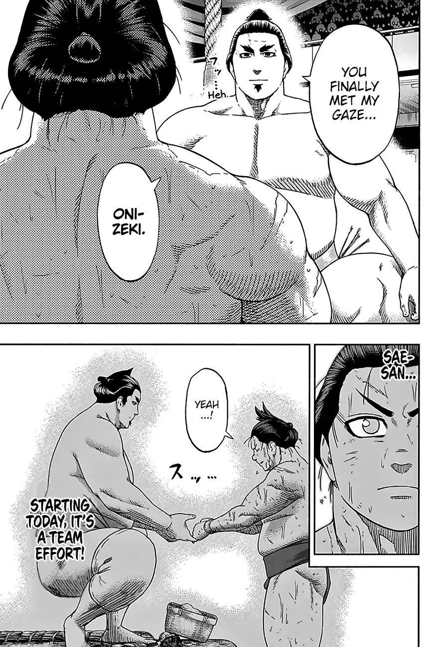 Hinomaru Zumou Chapter 209 page 16 - Chapter 209: Signalling The CounterAttack