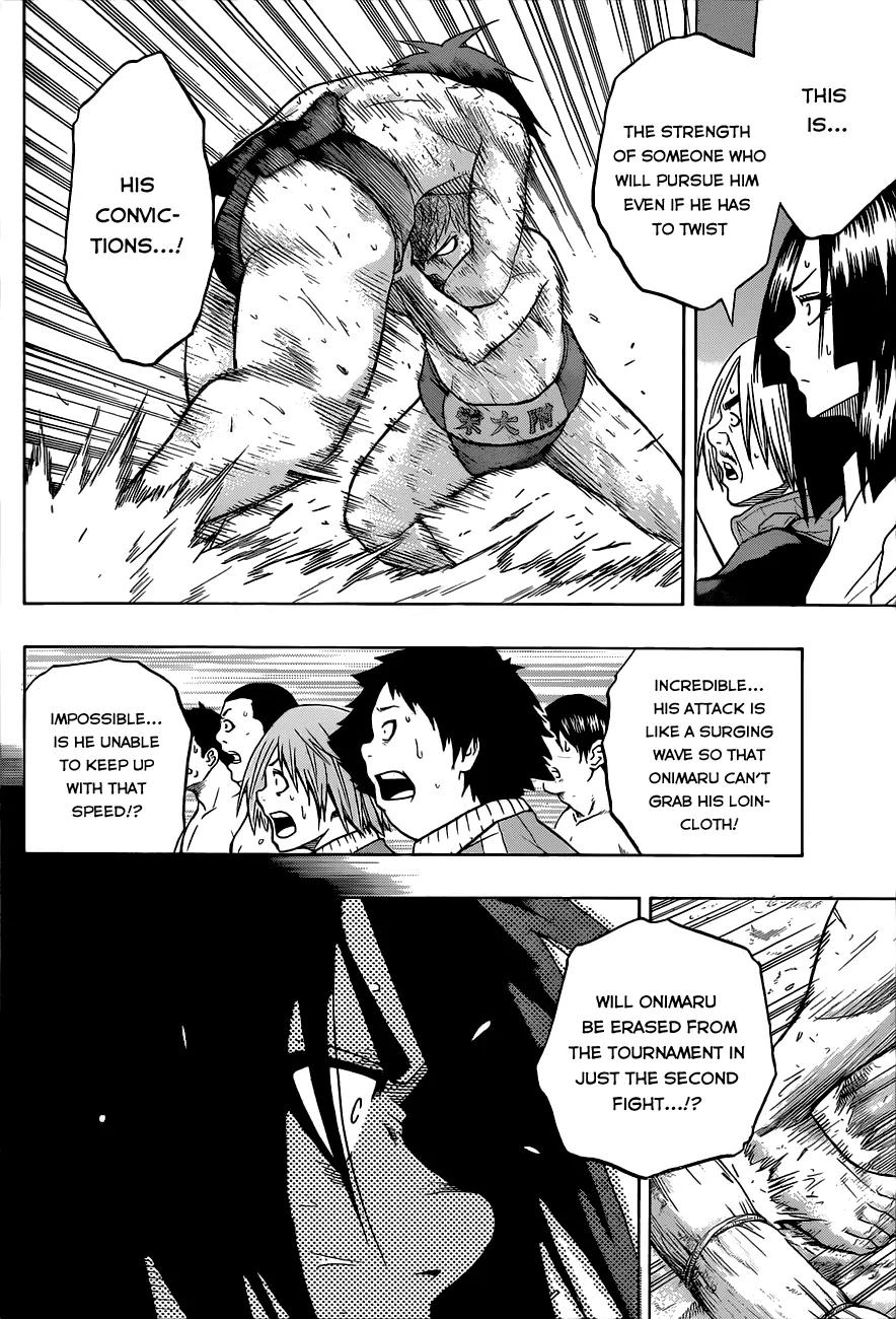 Hinomaru Zumou Chapter 21 page 14 - Chapter 21: Their Strength