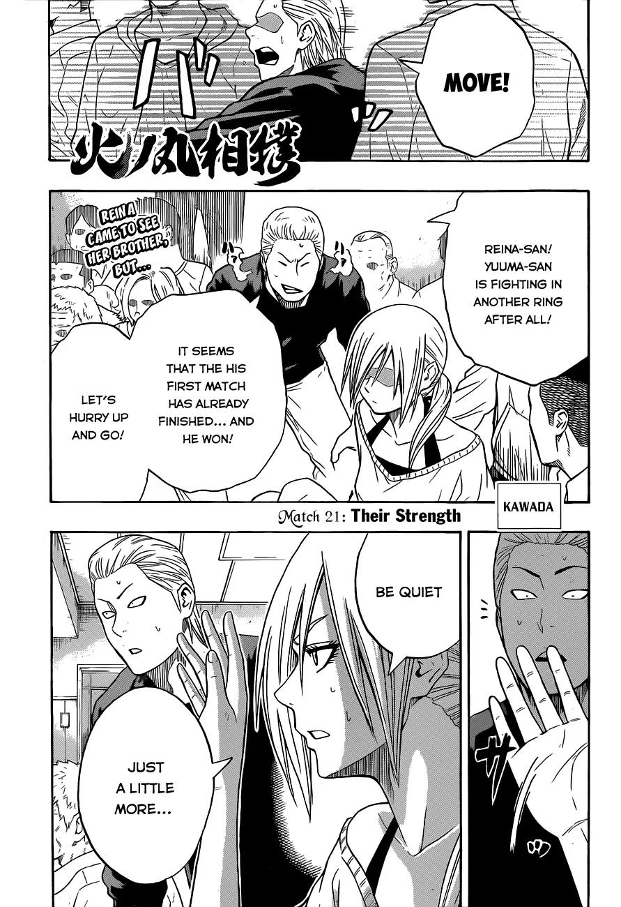 Hinomaru Zumou Chapter 21 page 2 - Chapter 21: Their Strength
