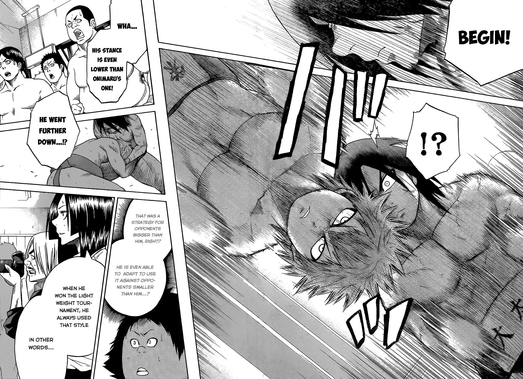 Hinomaru Zumou Chapter 21 page 5 - Chapter 21: Their Strength