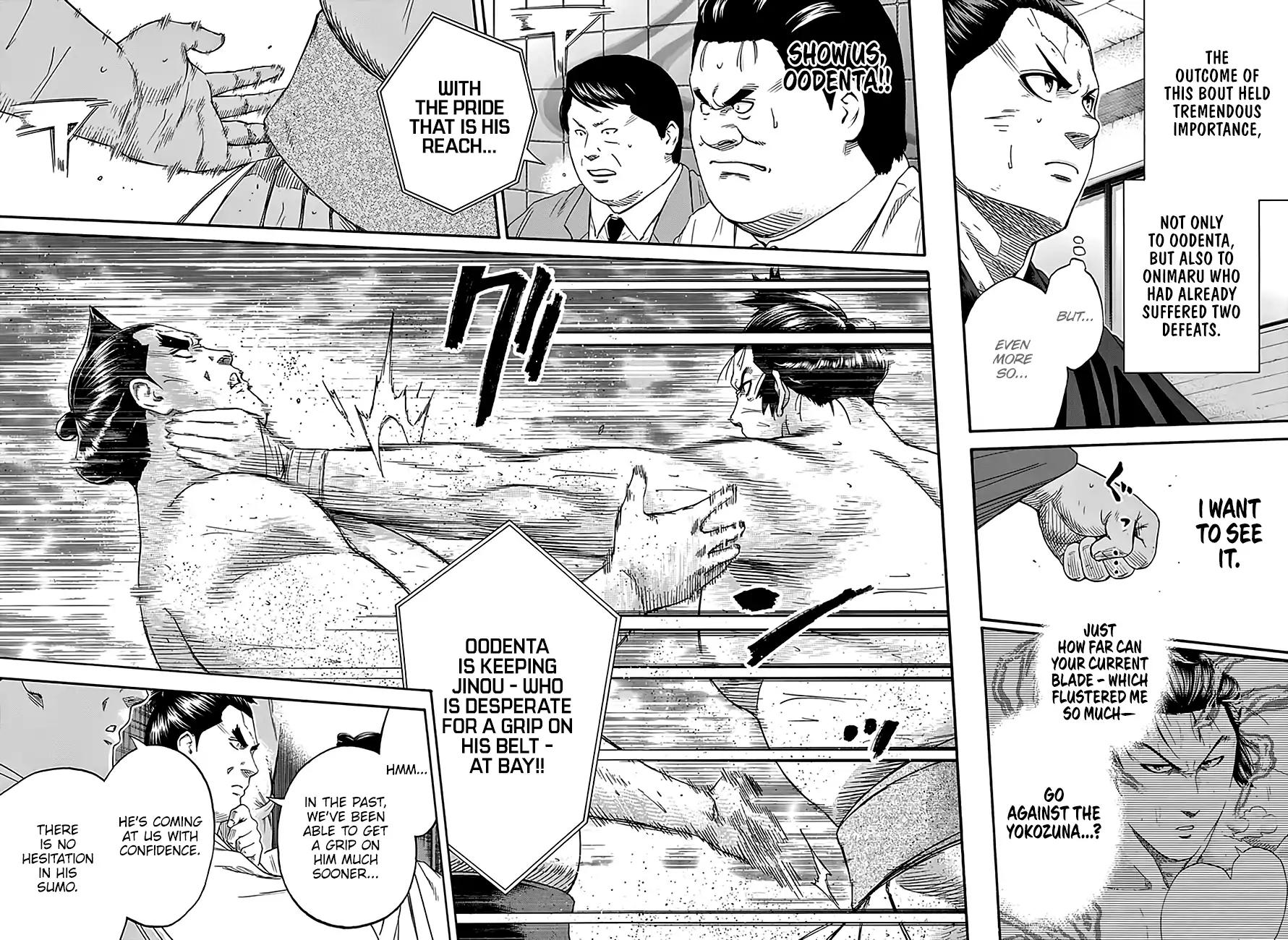 Hinomaru Zumou Chapter 212 page 4 - Chapter 212