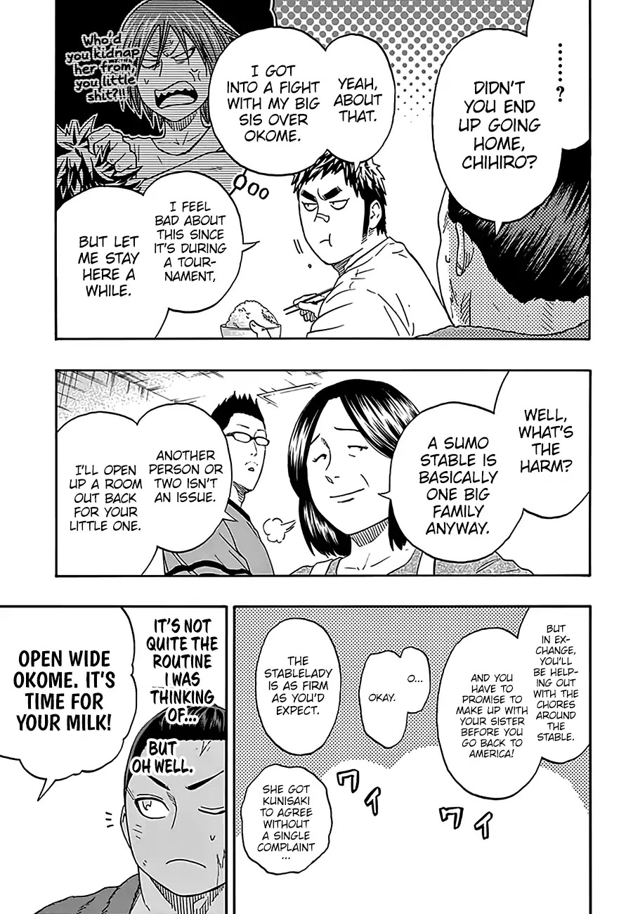 Hinomaru Zumou Chapter 213 page 4 - Chapter 213: Onimaru Kunitsuna VS. Kinkaizan Hayato