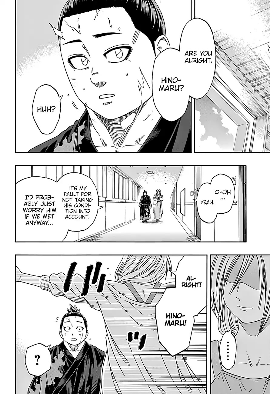 Hinomaru Zumou Chapter 213 page 9 - Chapter 213: Onimaru Kunitsuna VS. Kinkaizan Hayato