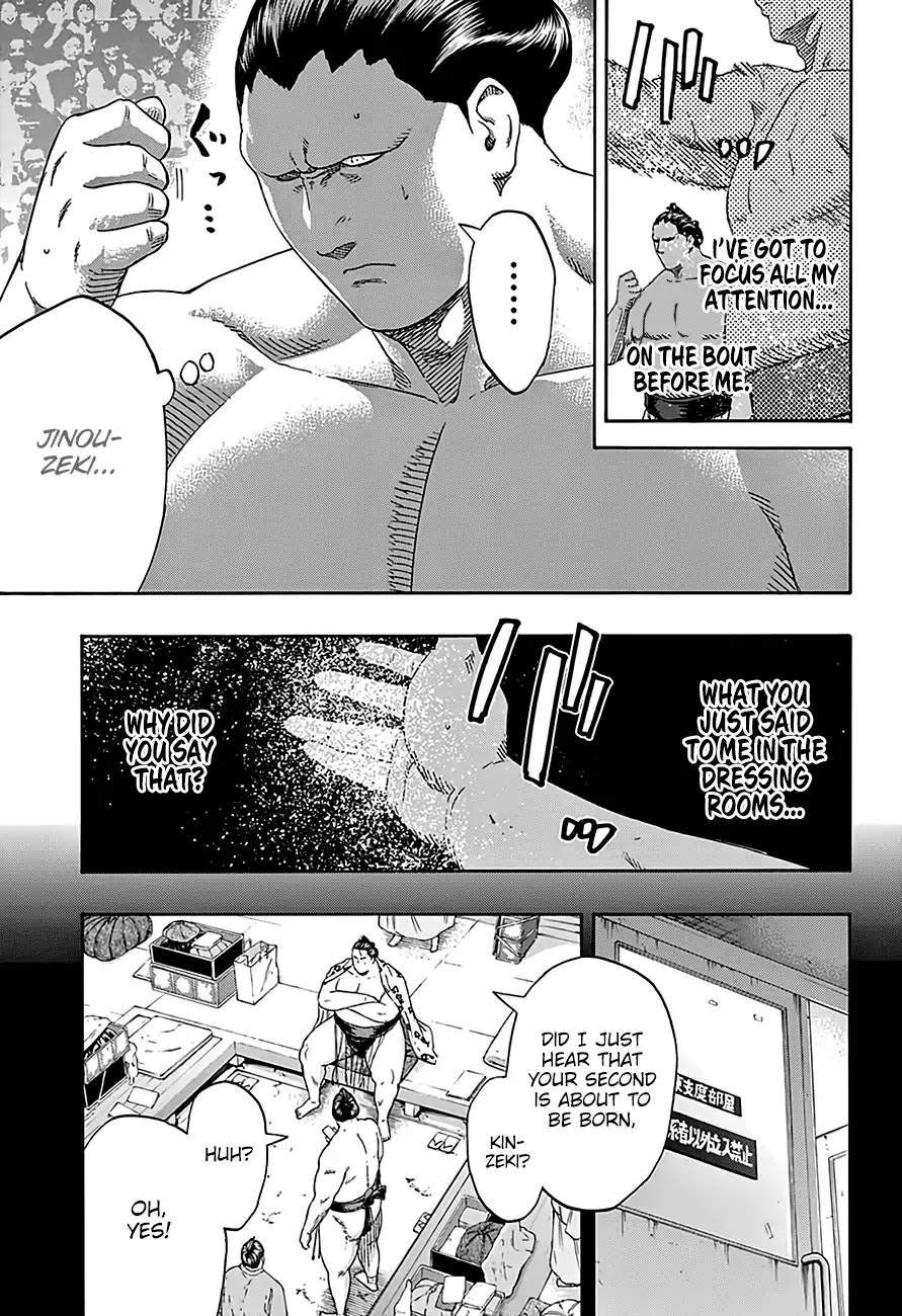 Hinomaru Zumou Chapter 214 page 11 - Chapter 214: Onimaru Kunitsuna VS. Kinkaizan Hayato 2