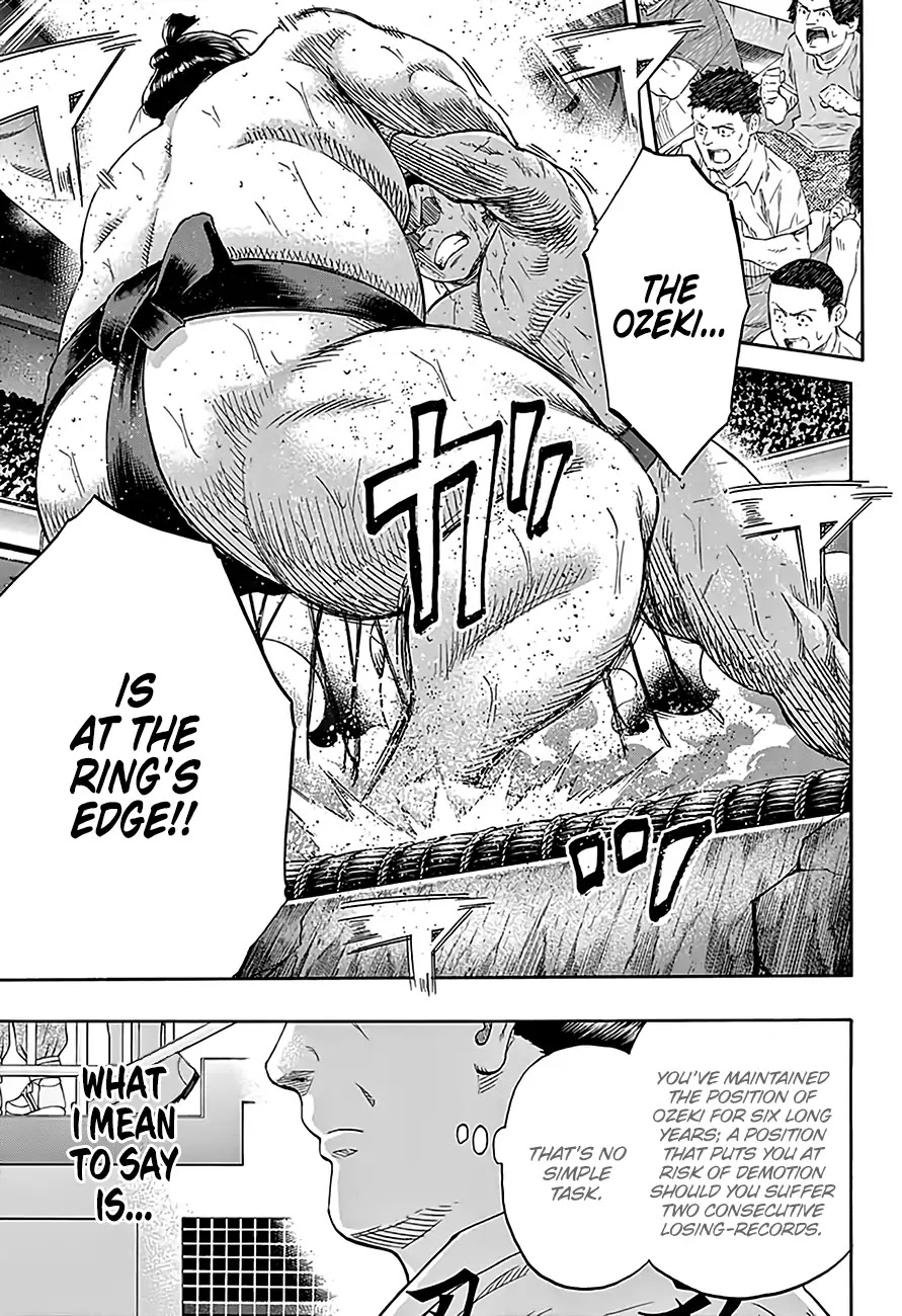 Hinomaru Zumou Chapter 215 page 7 - Chapter 215: Onimaru Kunitsuna VS. Kinkaizan Hayato 3