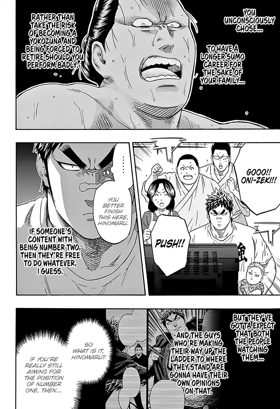 Hinomaru Zumou Chapter 215 page 8 - Chapter 215: Onimaru Kunitsuna VS. Kinkaizan Hayato 3