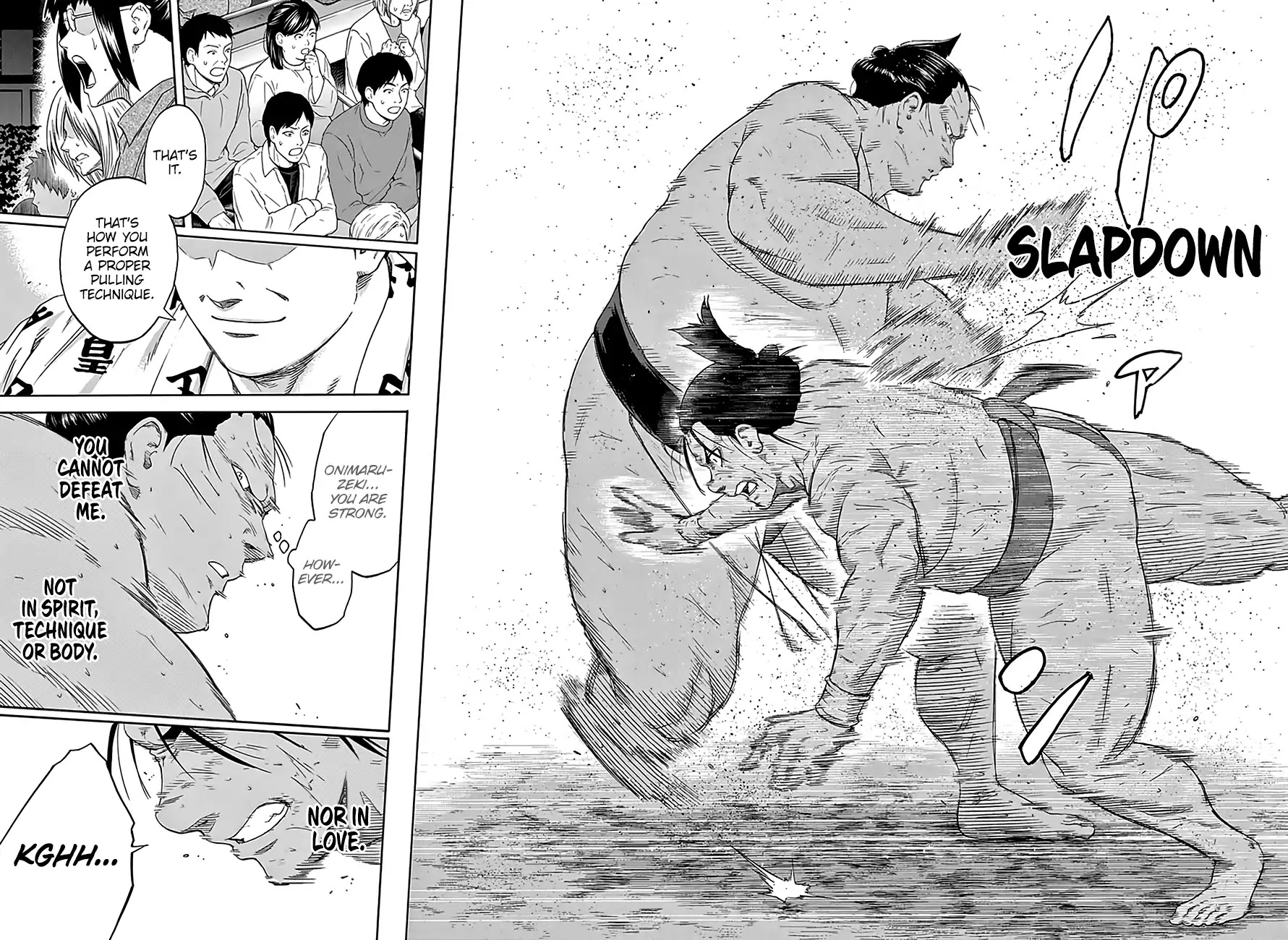 Hinomaru Zumou Chapter 216 page 13 - Chapter 216: An Ozeki at His Best