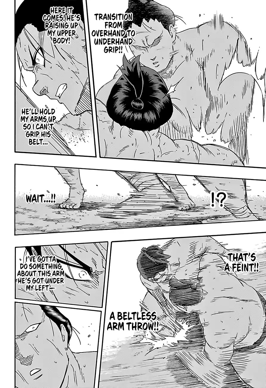 Hinomaru Zumou Chapter 216 page 7 - Chapter 216: An Ozeki at His Best