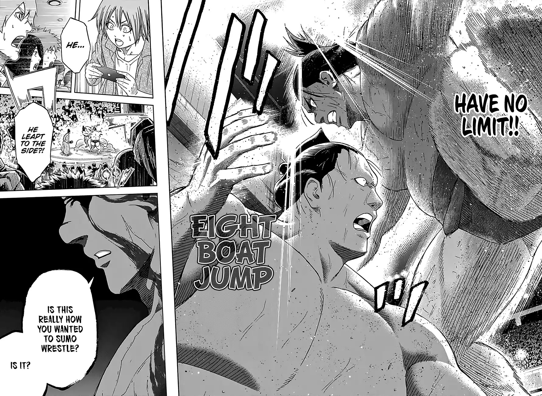Hinomaru Zumou Chapter 217 page 8 - Chapter 217: Shape of Love