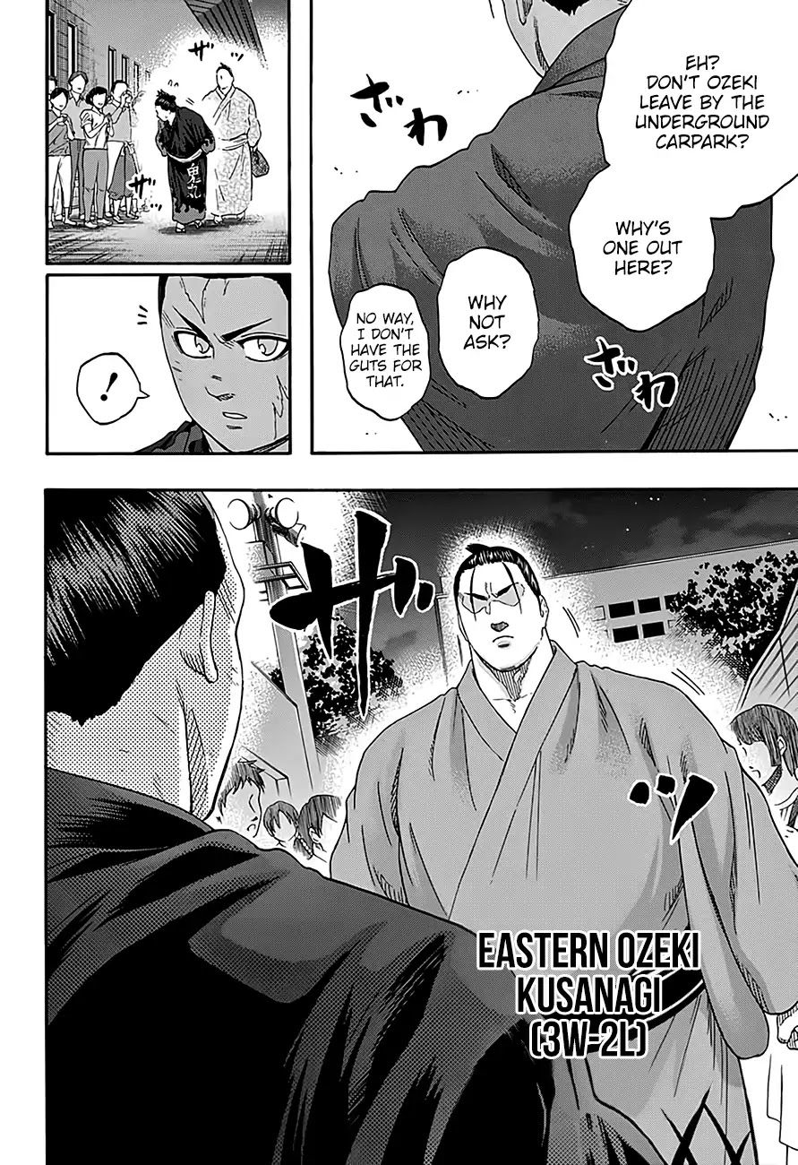 Hinomaru Zumou Chapter 218 page 14 - Chapter 218: The Ripples of Victory