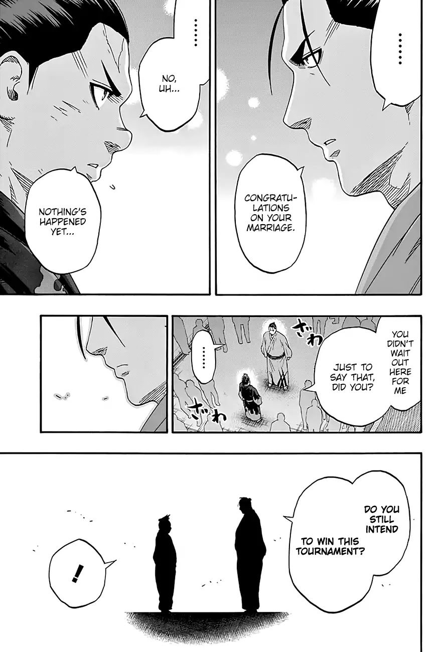 Hinomaru Zumou Chapter 218 page 15 - Chapter 218: The Ripples of Victory