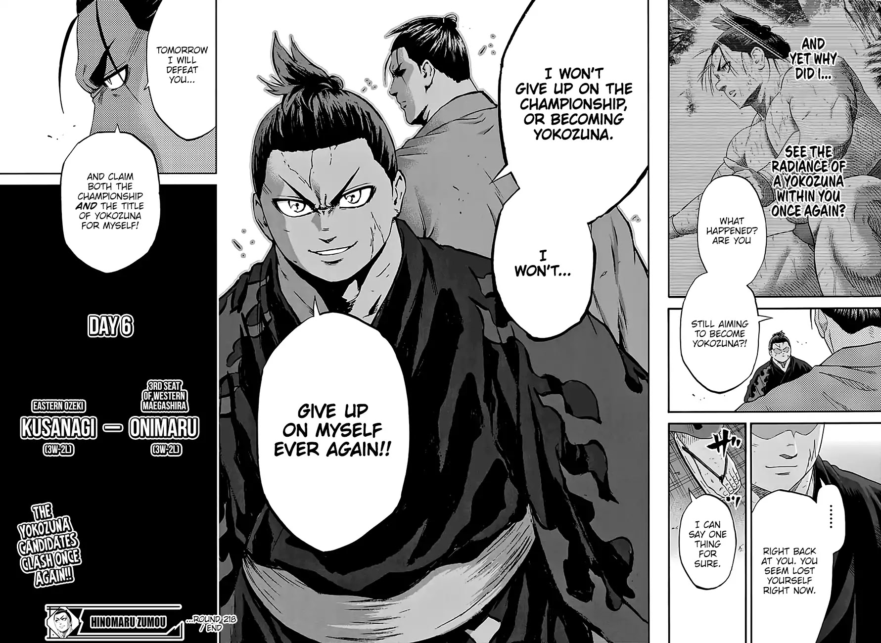 Hinomaru Zumou Chapter 218 page 18 - Chapter 218: The Ripples of Victory
