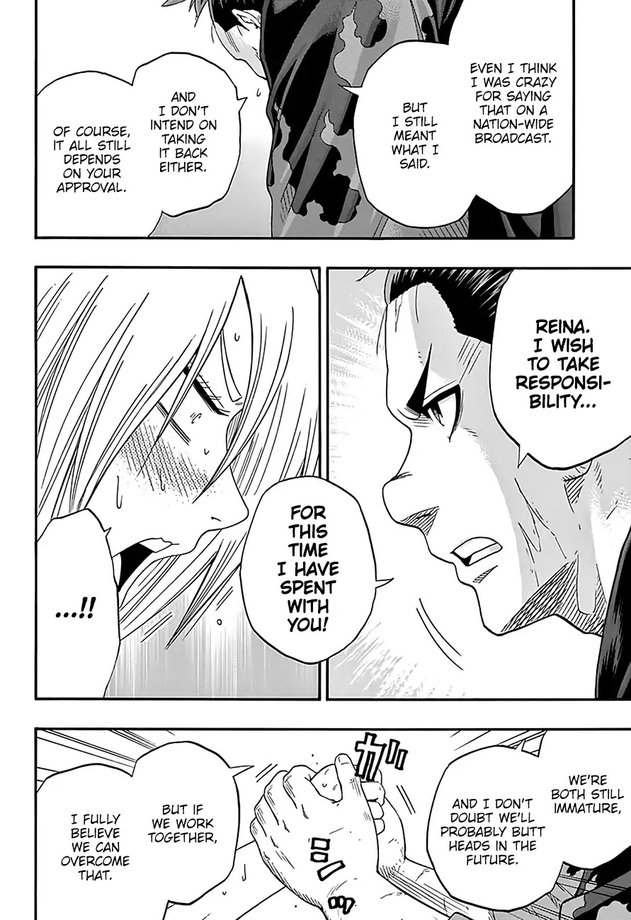 Hinomaru Zumou Chapter 219 page 5 - Chapter 219: Onimaru Kunitsuna VS. Kusanagi Sword, Take Three