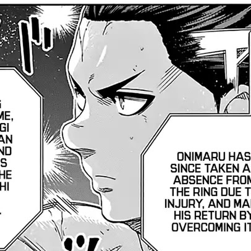 Hinomaru Zumou Chapter 220: Onimaru Kunitsuna VS. Kusanagi Sword, Fury cover