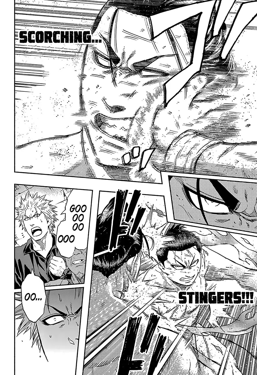 Hinomaru Zumou Chapter 221 page 9 - Chapter 221: Onimaru Kunitsuna VS. Kusanagi Sword, Parting
