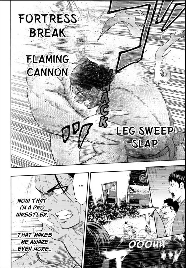 Hinomaru Zumou Chapter 222 page 10 - Chapter 222: Onimaru Kunitsuna VS Kusanagi Sword, Confrontation