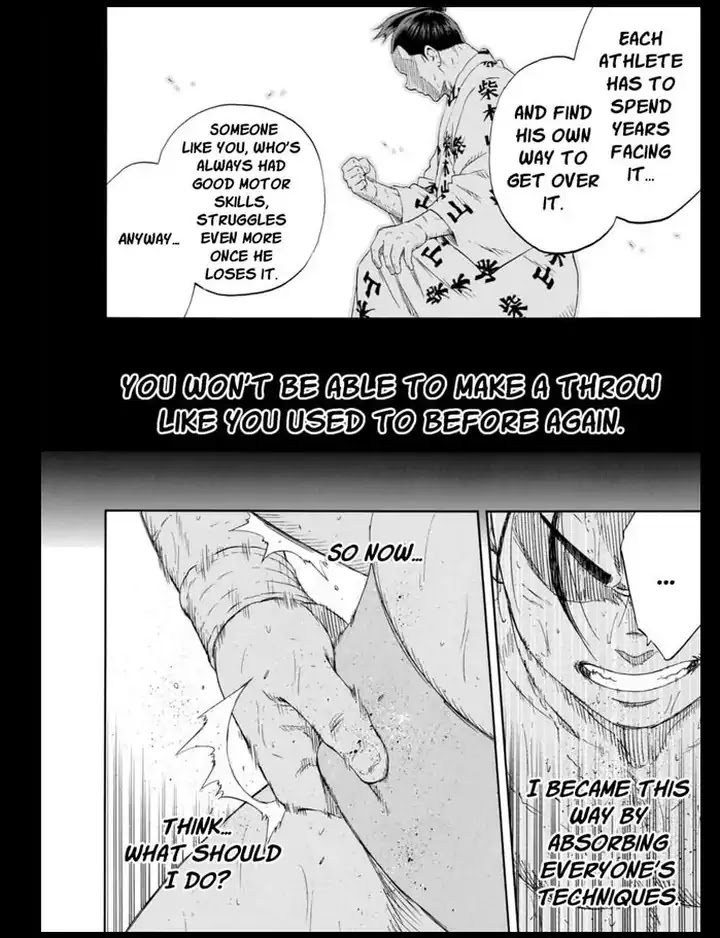 Hinomaru Zumou Chapter 223 page 10 - Chapter 223: Onimaru Kunitsuna VS Kusanagi Sword, Evolution