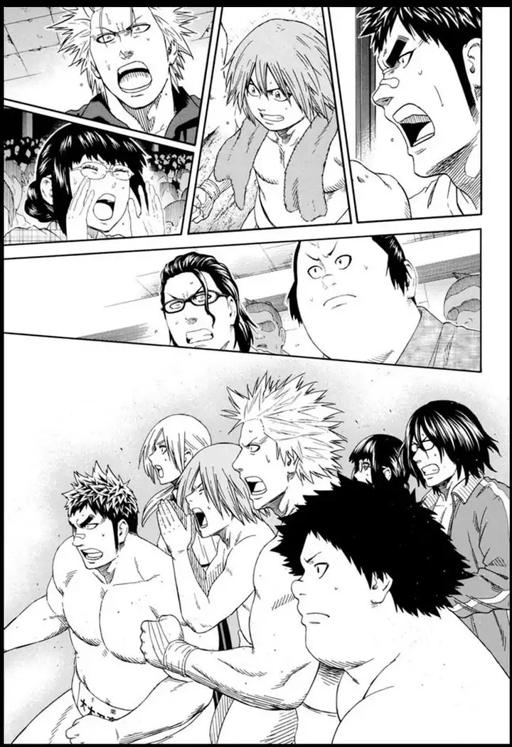 Hinomaru Zumou Chapter 223 page 15 - Chapter 223: Onimaru Kunitsuna VS Kusanagi Sword, Evolution