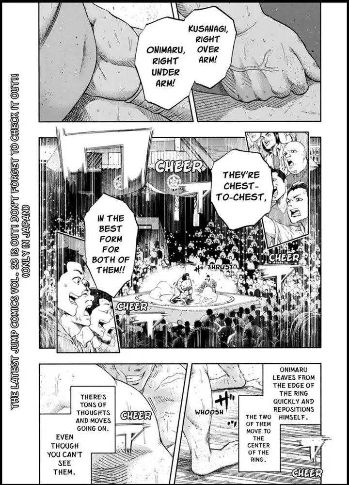Hinomaru Zumou Chapter 223 page 2 - Chapter 223: Onimaru Kunitsuna VS Kusanagi Sword, Evolution