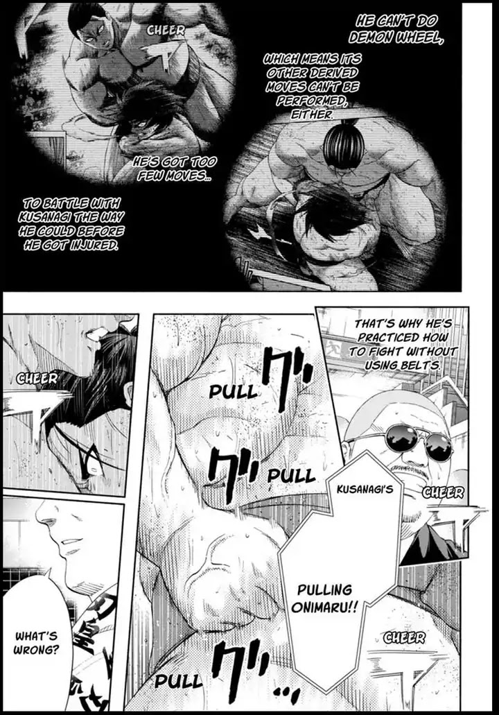 Hinomaru Zumou Chapter 223 page 7 - Chapter 223: Onimaru Kunitsuna VS Kusanagi Sword, Evolution