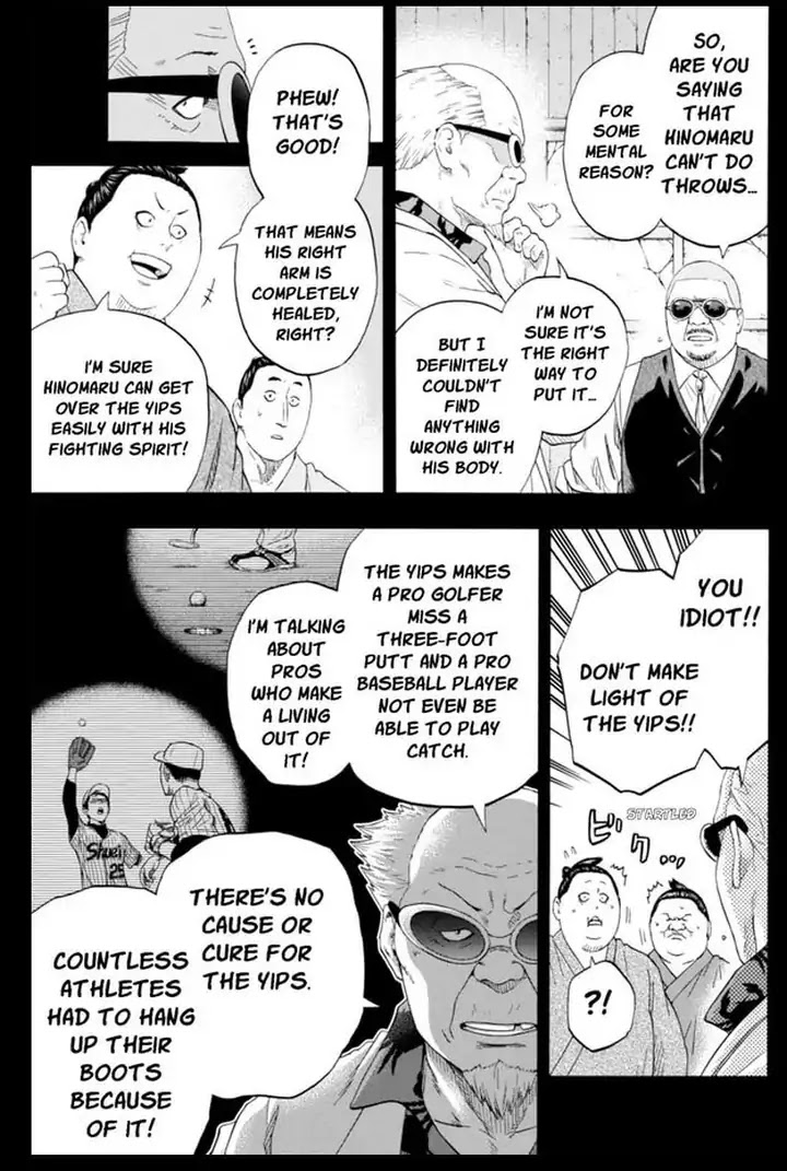 Hinomaru Zumou Chapter 223 page 9 - Chapter 223: Onimaru Kunitsuna VS Kusanagi Sword, Evolution