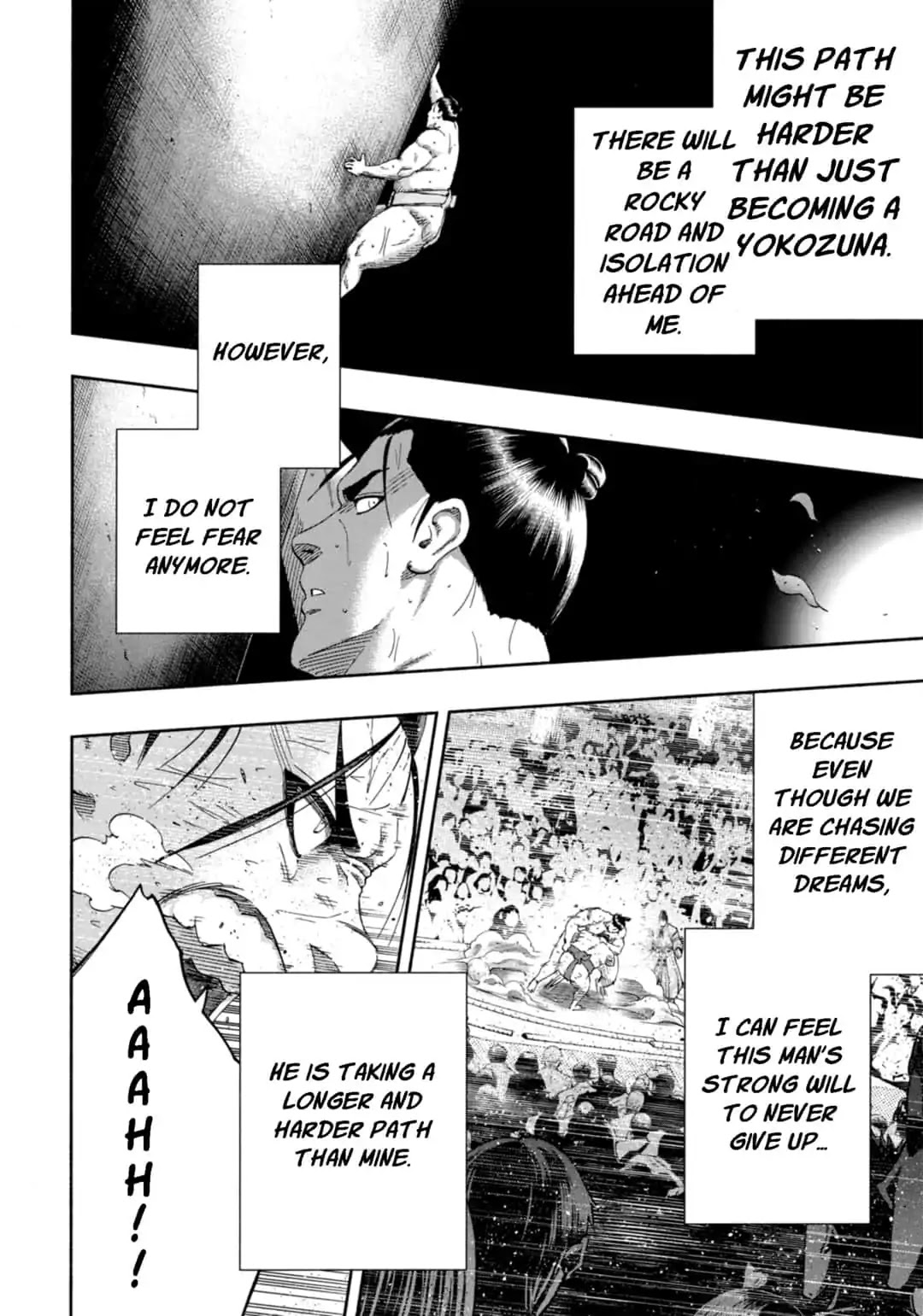 Hinomaru Zumou Chapter 224 page 10 - Chapter 224: Onimaru Kunitsuna VS Kusanagi Sword, Transcend