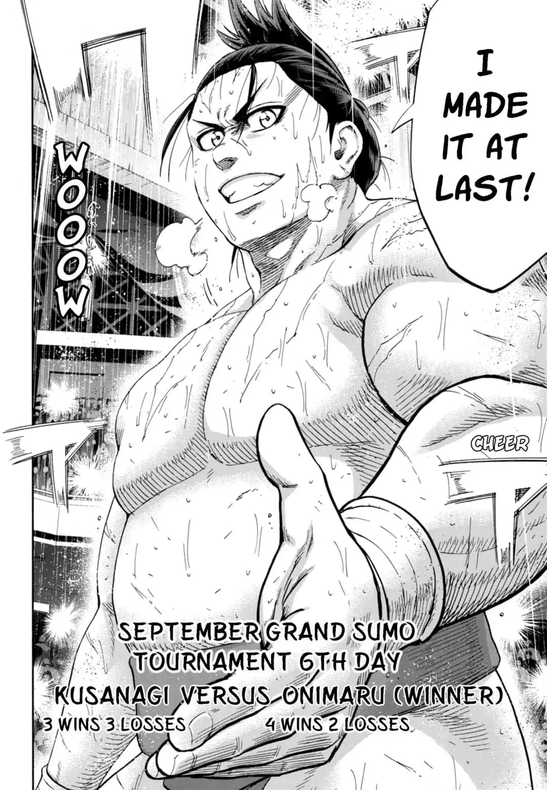 Hinomaru Zumou Chapter 224 page 16 - Chapter 224: Onimaru Kunitsuna VS Kusanagi Sword, Transcend